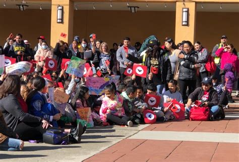 Alum Rock students celebrate Cesar Chavez Day at Mexican Heritage Plaza